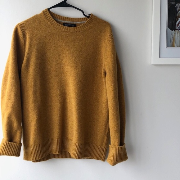 Banana Republic Tops - Banana Republic Italian sweater Mustard